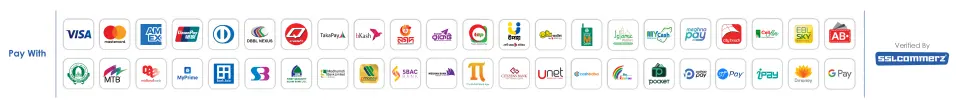 SSLCommerz দিয়ে পেমেন্ট করুন — bKash, Nagad, Visa, Mastercard, Amex, Rocket